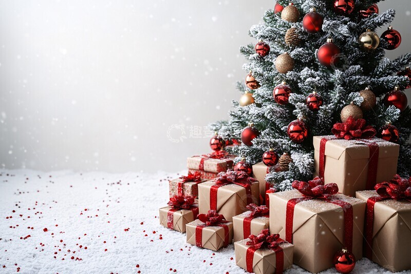 高清大图下载【趣麦麦图】圣诞树与礼物34