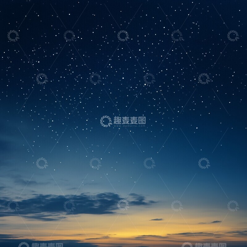 高清大图下载【趣麦麦图】晨星天空晨星天空早晨
