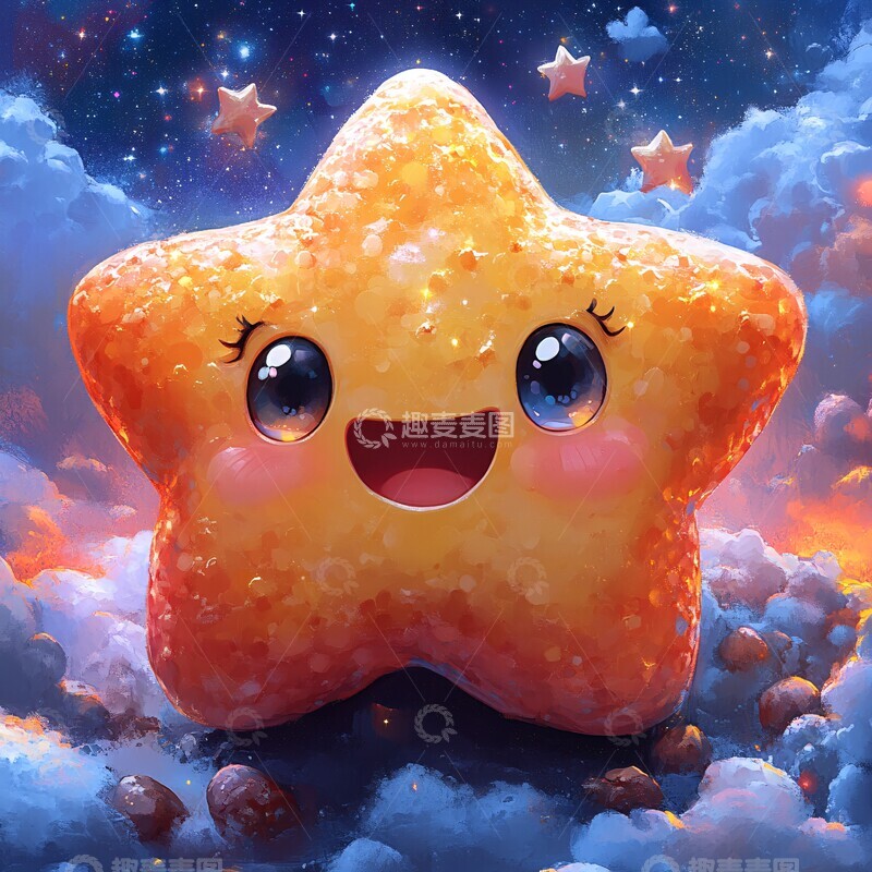 高清大图下载【趣麦麦图】星空下的风景图2