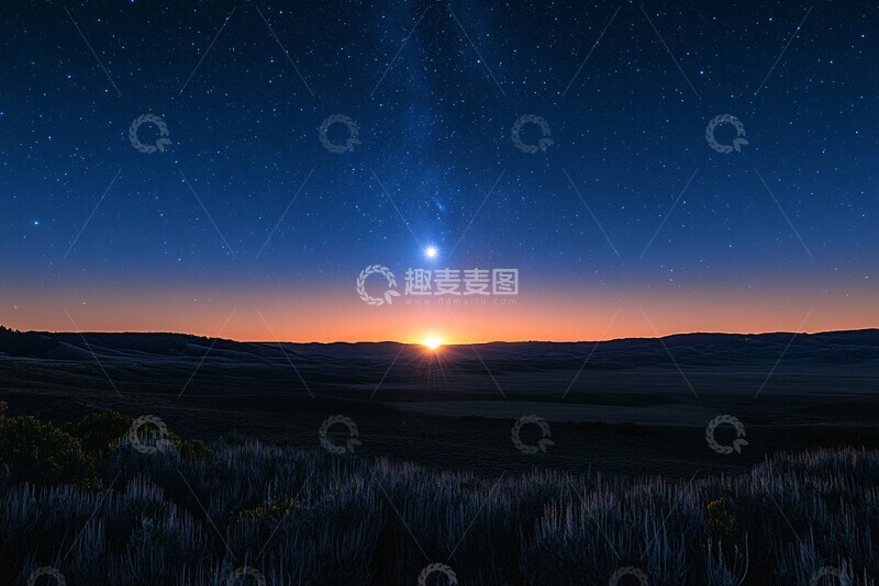 高清大图下载【趣麦麦图】星空一星光星空星光夜晚1