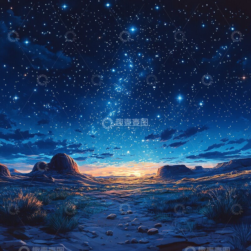 高清大图下载【趣麦麦图】星空璀璨星空璀璨星辰