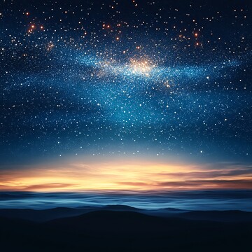 星空晨曦星空晨曦日出1