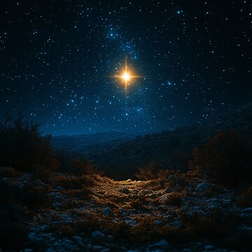 星空璀璨星空闪耀光芒