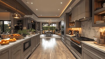 现代豪华厨房设计2