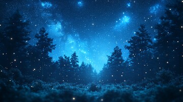 静谧夜空星光2