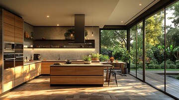 现代豪华厨房设计3