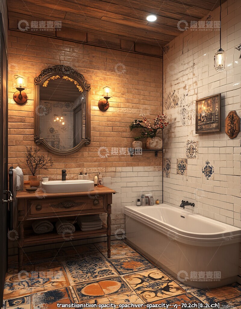 高清大图下载【趣麦麦图】酒吧灯镜上装置2