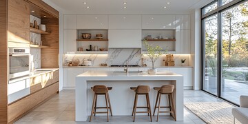 现代厨房整体效果1