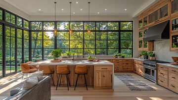 定制豪华开放式厨房2