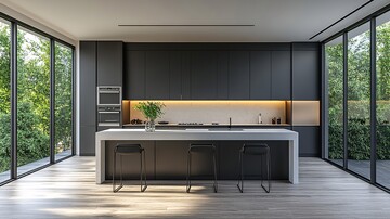 现代厨房岛台设计