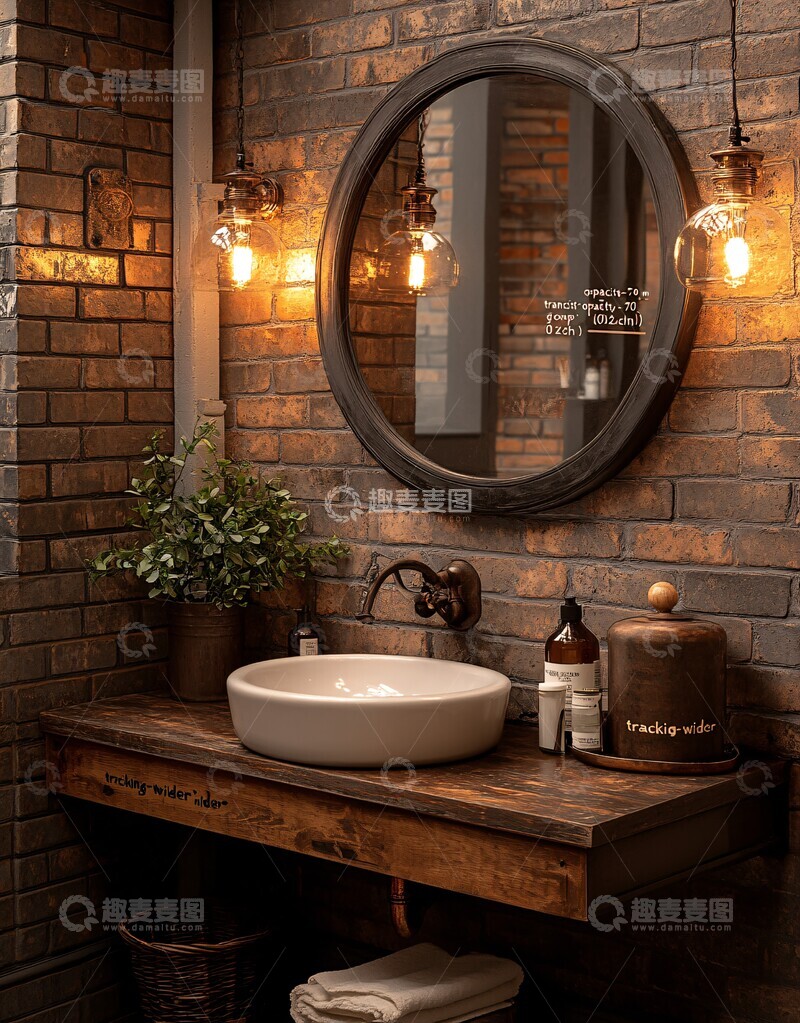 高清大图下载【趣麦麦图】酒吧灯镜上装置