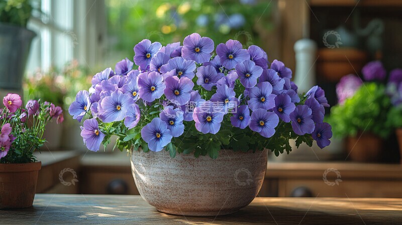 高清大图下载【趣麦麦图】新英格兰风格厨房