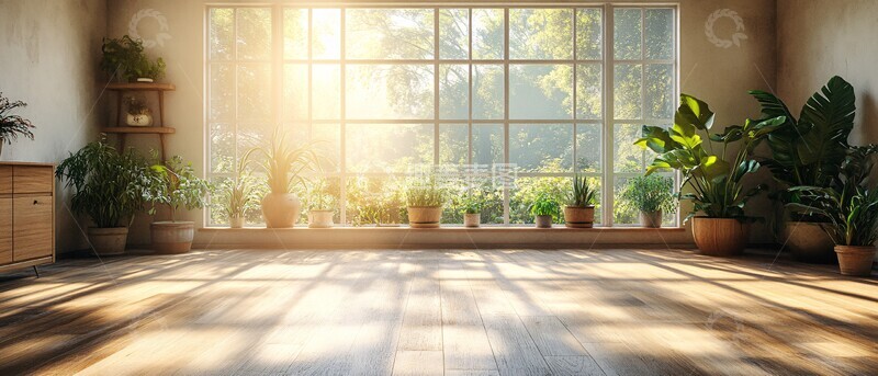 高清大图下载【趣麦麦图】白色阳光厨房2