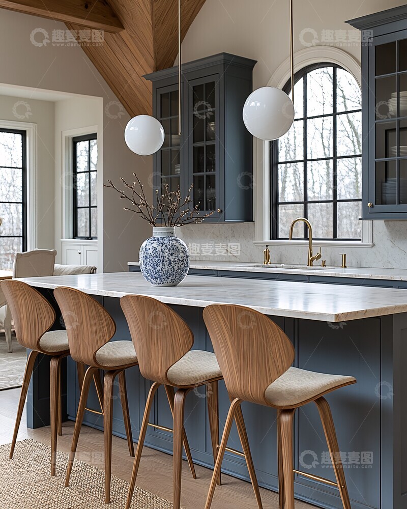 高清大图下载【趣麦麦图】传统厨房设计2