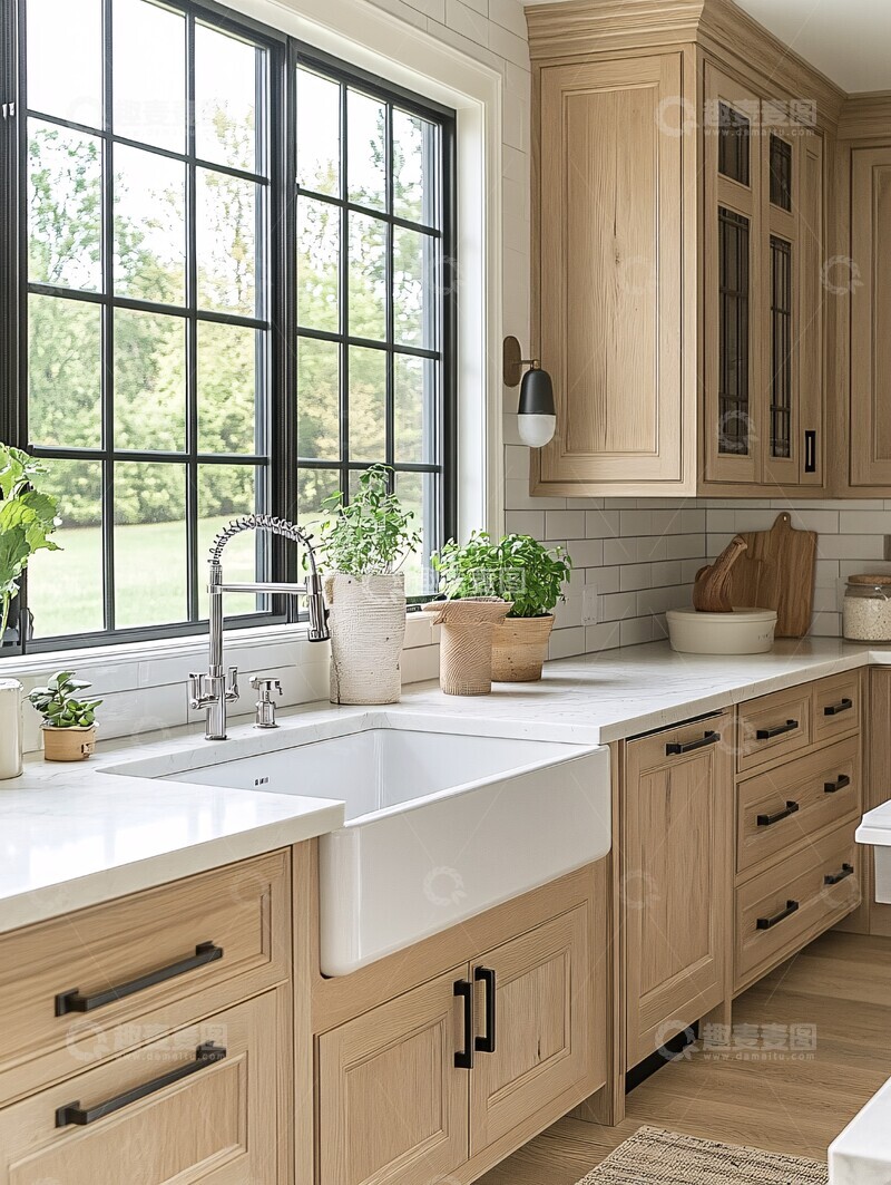 高清大图下载【趣麦麦图】开放厨房岛台设计2