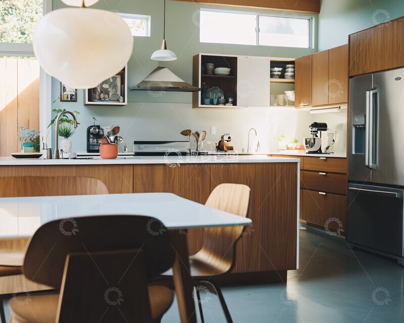 高清大图下载【趣麦麦图】厨房家具设计展示