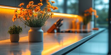 白橡木厨房设计1