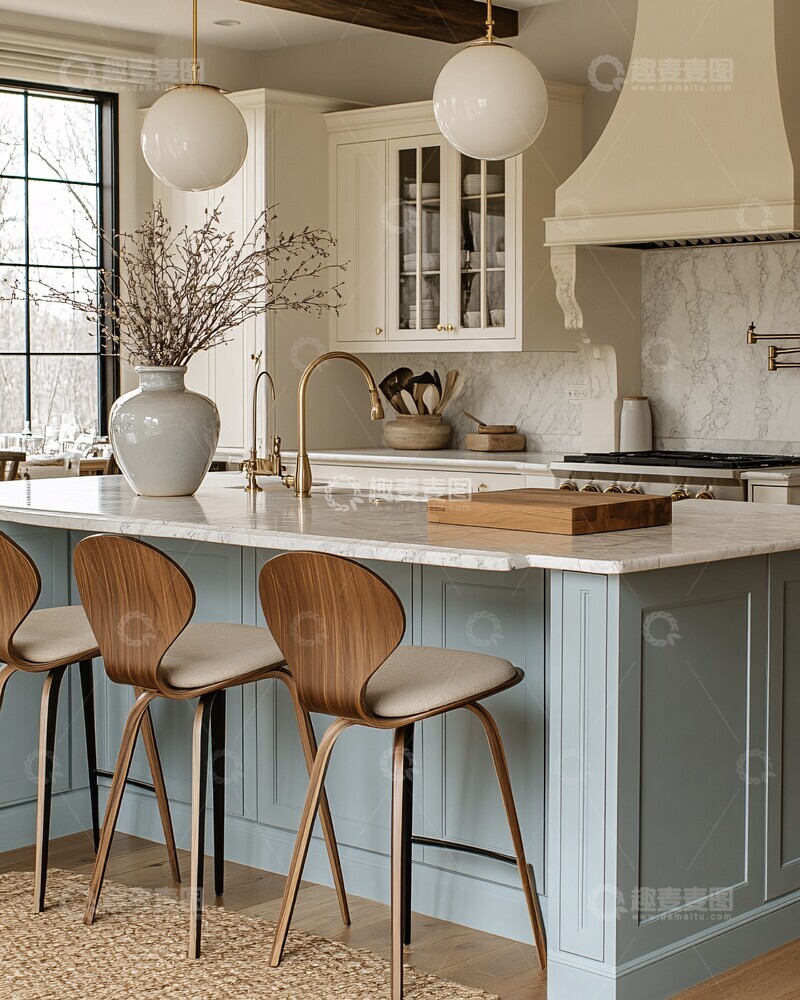 高清大图下载【趣麦麦图】传统厨房设计