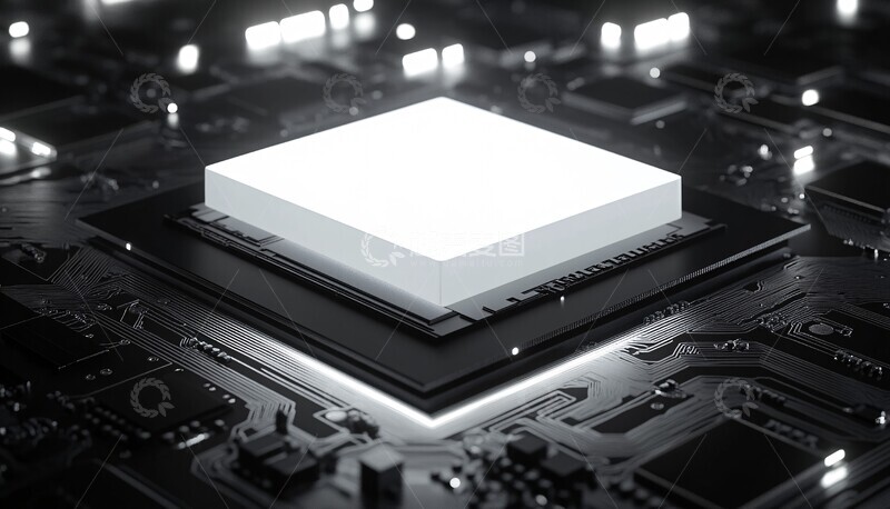 高清大图下载【趣麦麦图】电脑芯片核心