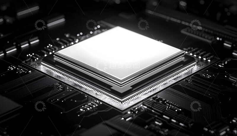 高清大图下载【趣麦麦图】电脑芯片核心1