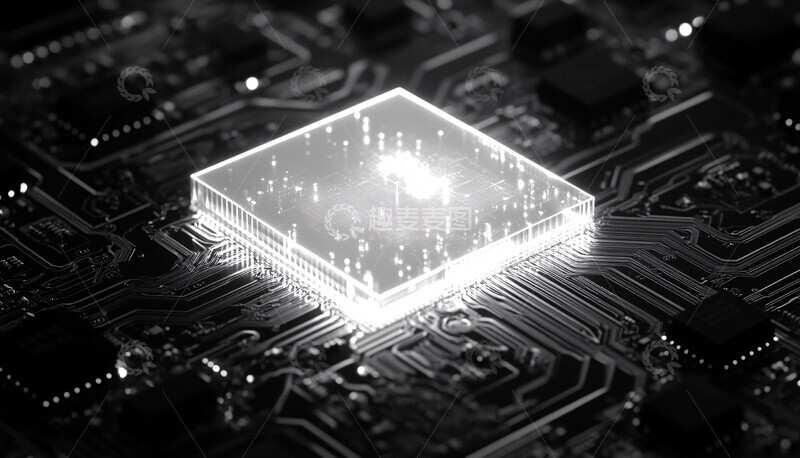 高清大图下载【趣麦麦图】电脑芯片核心2