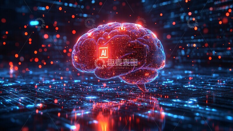 高清大图下载【趣麦麦图】神经电路与量子系统