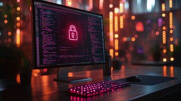 电脑屏幕显示锁1