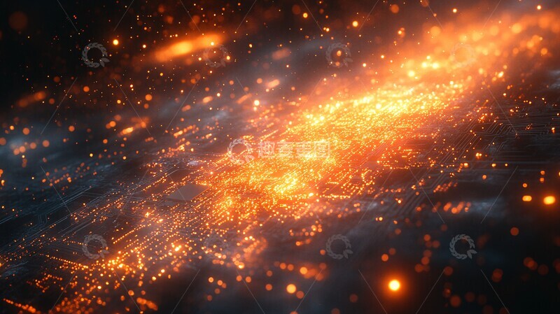 高清大图下载【趣麦麦图】未来进化连接