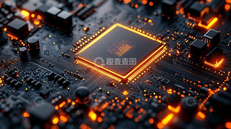 高清大图下载【趣麦麦图】现代芯片设计