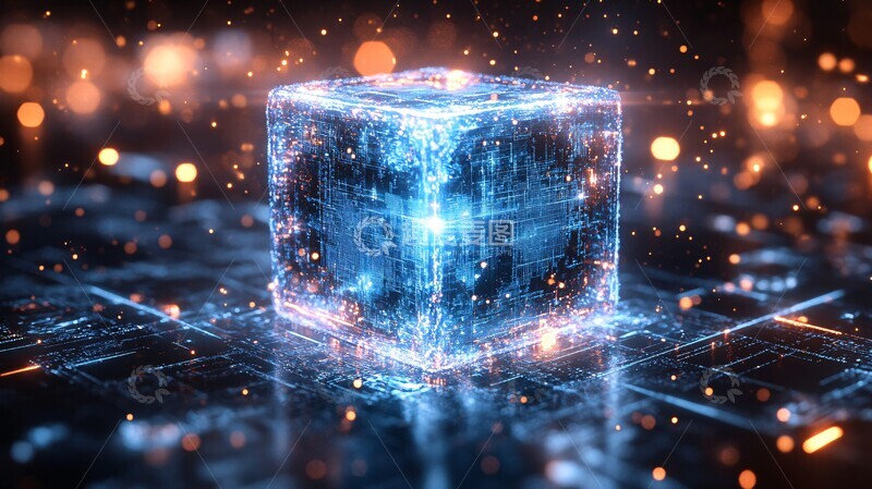 高清大图下载【趣麦麦图】蓝光芯片电路图