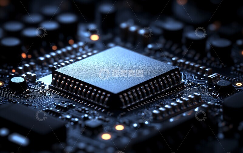 高清大图下载【趣麦麦图】芯片电路板特写11