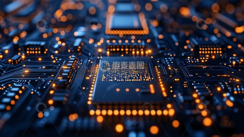 高清大图下载【趣麦麦图】微芯片与信息爆炸1