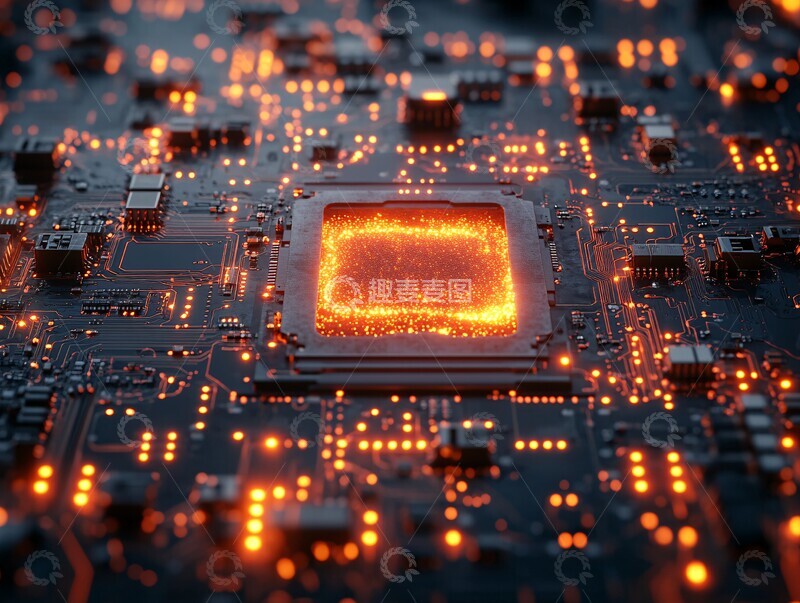 高清大图下载【趣麦麦图】电子设备内部电路2