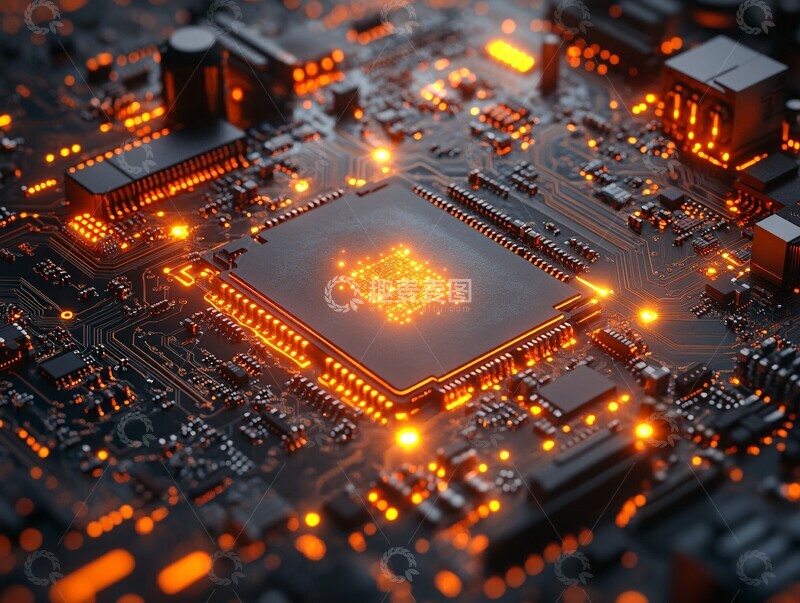 高清大图下载【趣麦麦图】电子设备内部电路