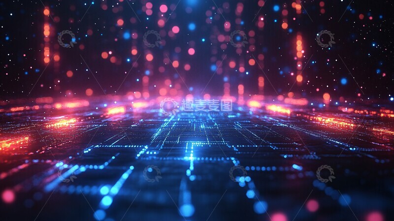 高清大图下载【趣麦麦图】人工智能数字风格1