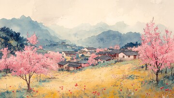 春日杏林村景1