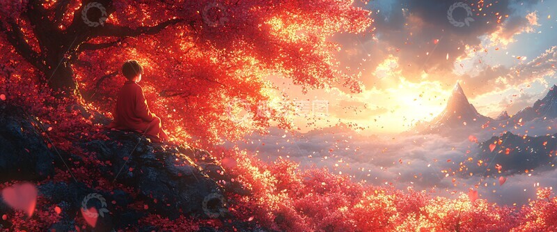 高清大图下载【趣麦麦图】普鲁托樱花山2