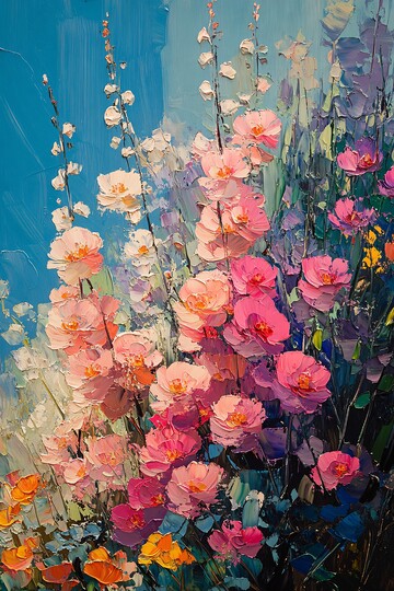 菊花园景菊花花园风景