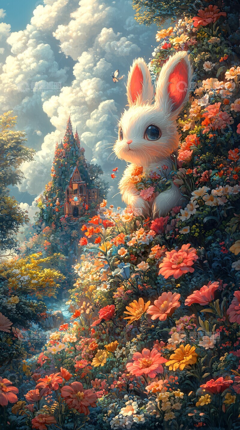 高清大图下载【趣麦麦图】奈良风格动物乐园1