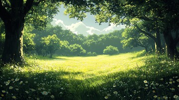 春日树林春日树林光影1