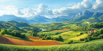 农业土地山川河流2