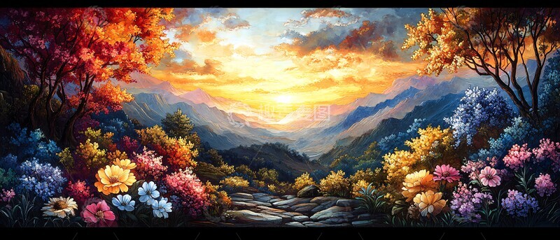 高清大图下载【趣麦麦图】树木花卉雕刻1