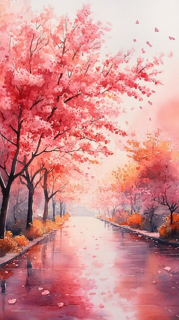 樱花树下的宁静2