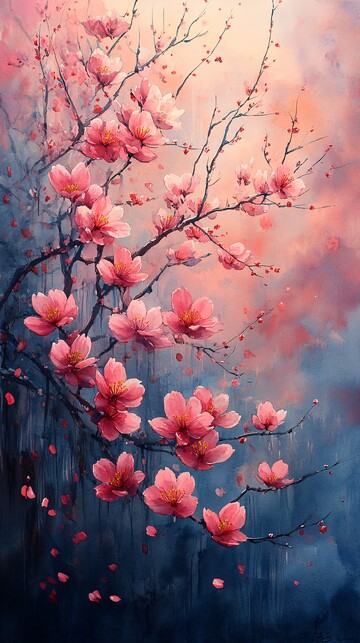 樱花树下的宁静1