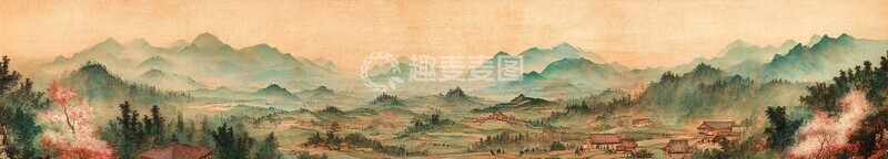 高清大图下载【趣麦麦图】乡村生活场景1