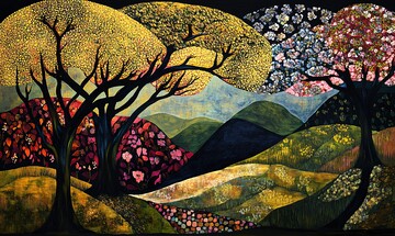 树与苔藓的层次1