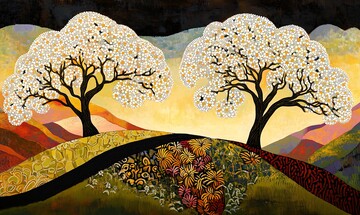 树与苔藓的层次