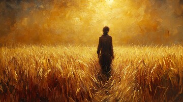 稻田无荆棘稻田荆棘稻穗1