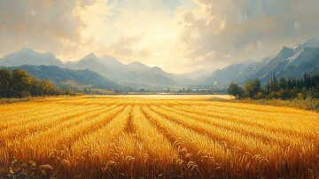 稻田无荆棘稻田荆棘稻穗2