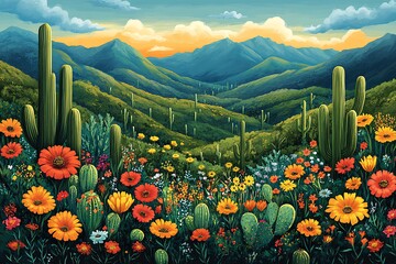 繁花绿野繁花绿野山脉2